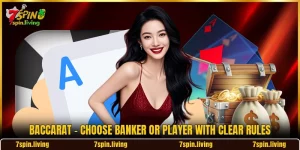 Baccarat - Choose Banker Or Player With Clear Rules
