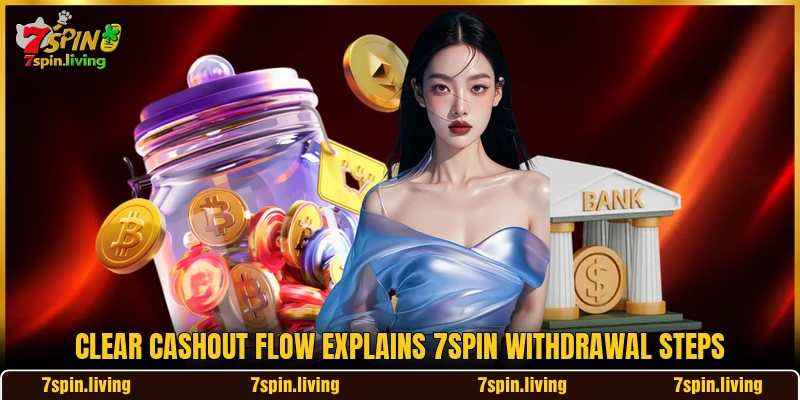 Clear cashout flow explains 7SPIN withdrawal steps