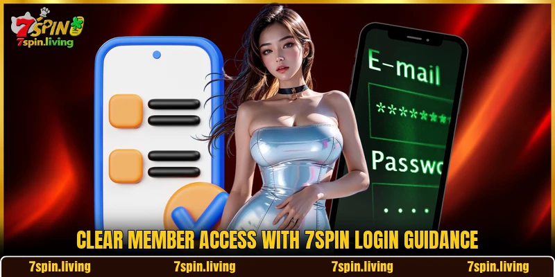 Clear member access with 7SPIN login guidance