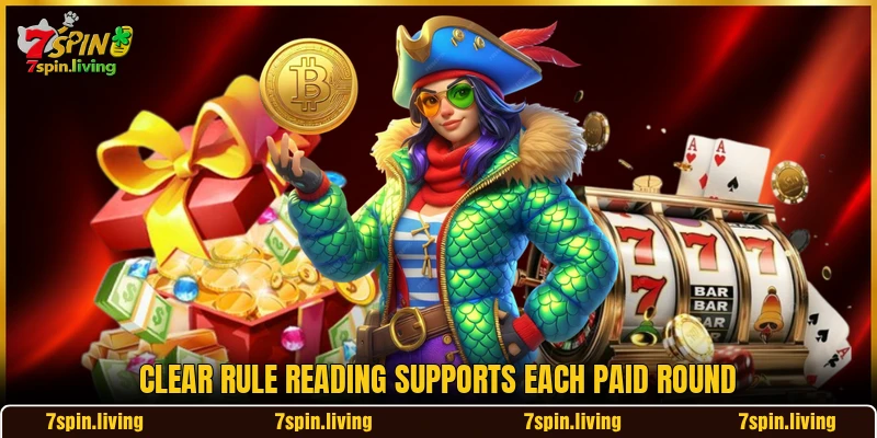 Clear rule reading supports each paid round