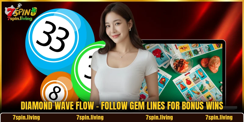 Diamond Wave Flow - Follow Gem Lines For Bonus Wins