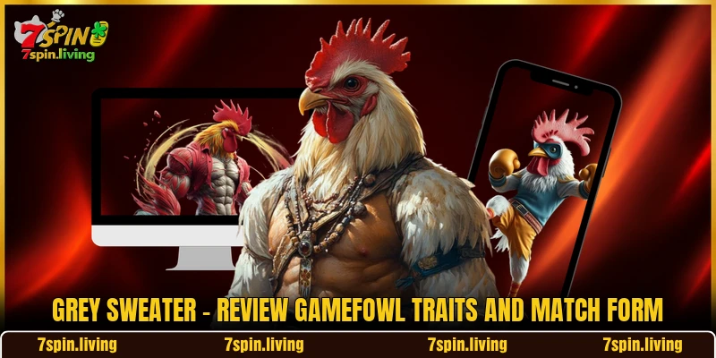 Grey Sweater - Review Gamefowl Traits And Match Form