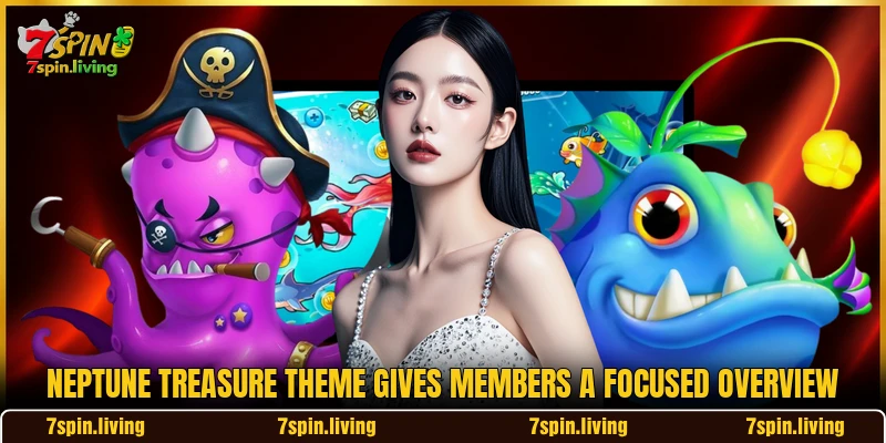 Neptune Treasure theme gives members a focused overview Neptune Treasure theme gives members a focused overview