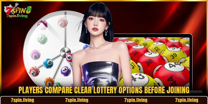 Players compare clear lottery options before joining Players compare clear lottery options before joining