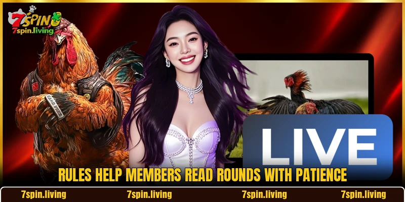 Rules help members read rounds with patience