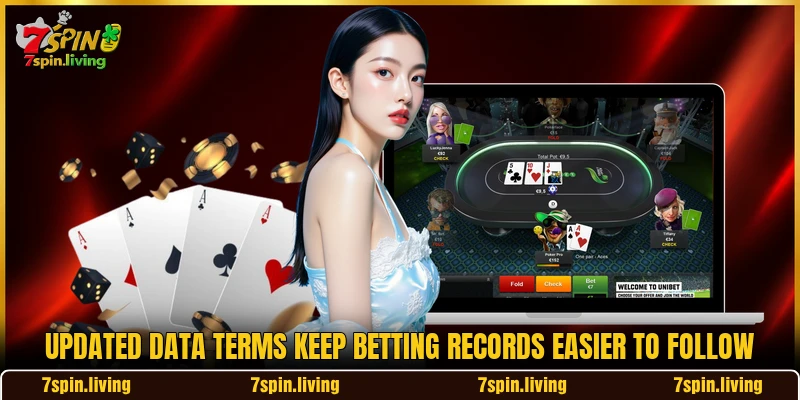 Updated data terms keep betting records easier to follow
